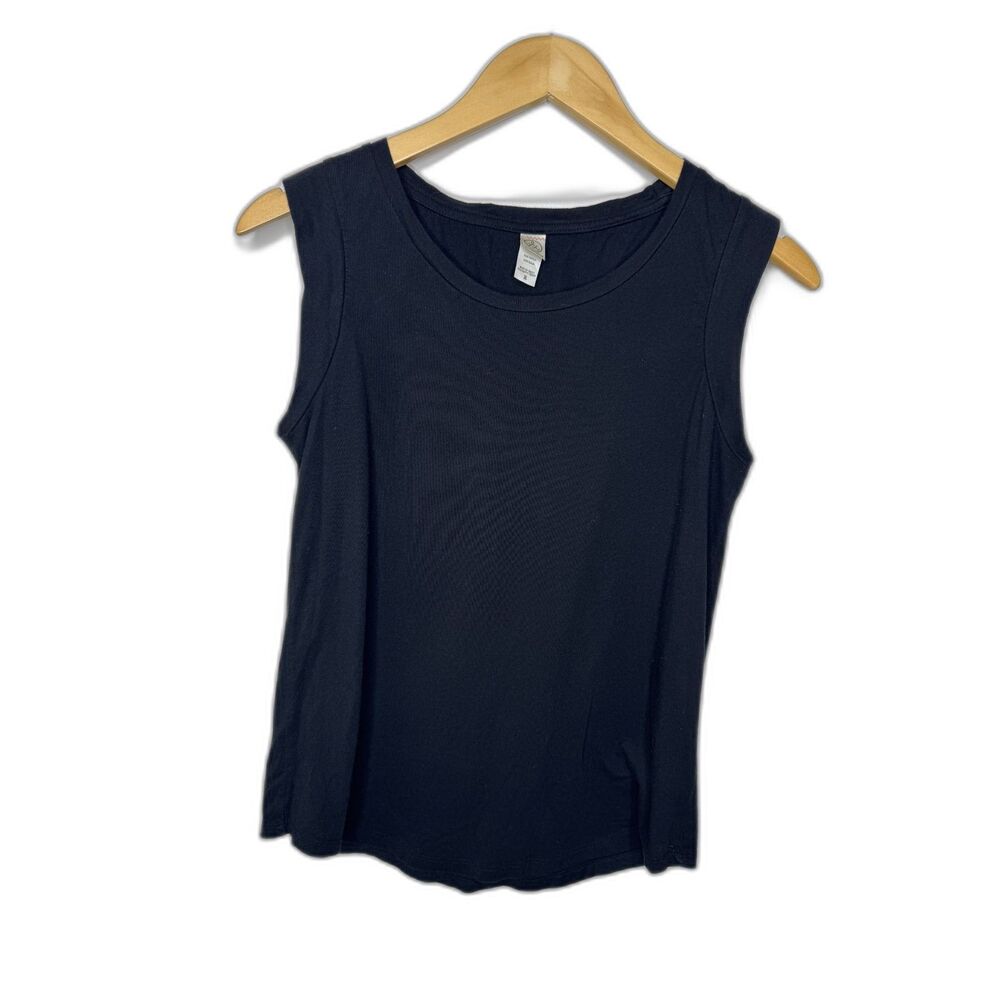 Alternative Apparel cotton muscle tank black size medium